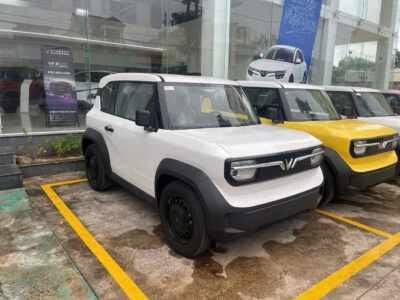 xe vf3 màu trắng